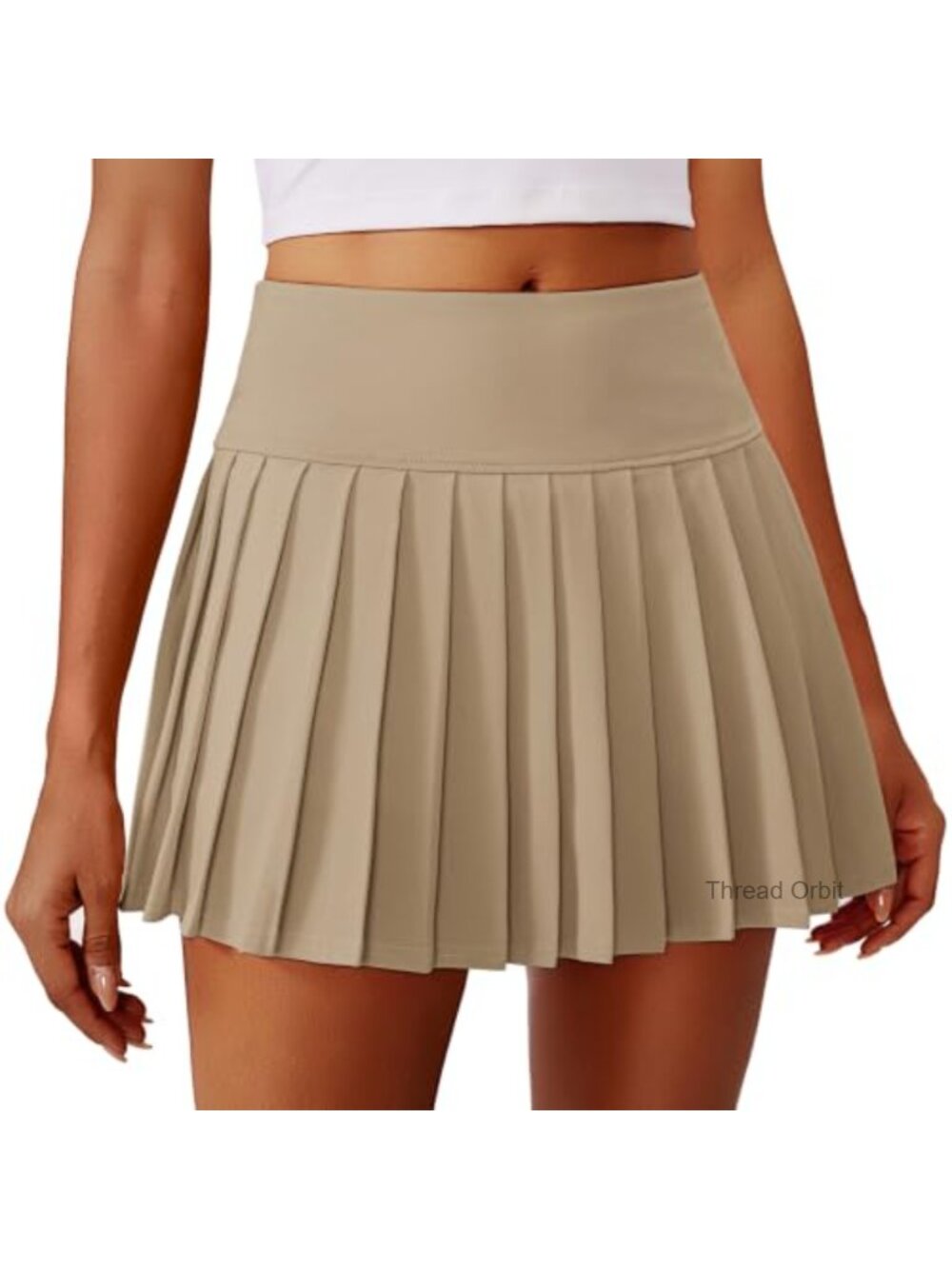 Pleated Tennis Skirt Mini Athletic Skort with Pocket High Waist